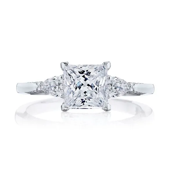 Princess 3-Stone Engagement Ring Aires Jewelers Morris Plains, NJ