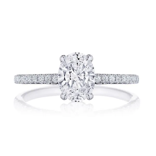 Oval Solitaire Engagement Ring Aires Jewelers Morris Plains, NJ