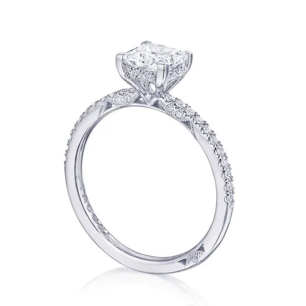 Princess Solitaire Engagement Ring Aires Jewelers Morris Plains, NJ