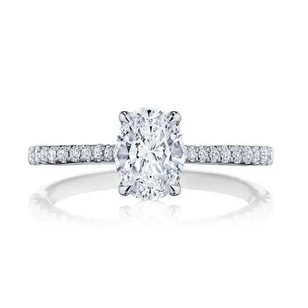 Oval Solitaire Engagement Ring Aires Jewelers Morris Plains, NJ