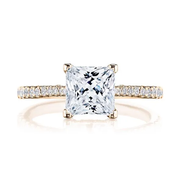 Princess Solitaire Engagement Ring Aires Jewelers Morris Plains, NJ