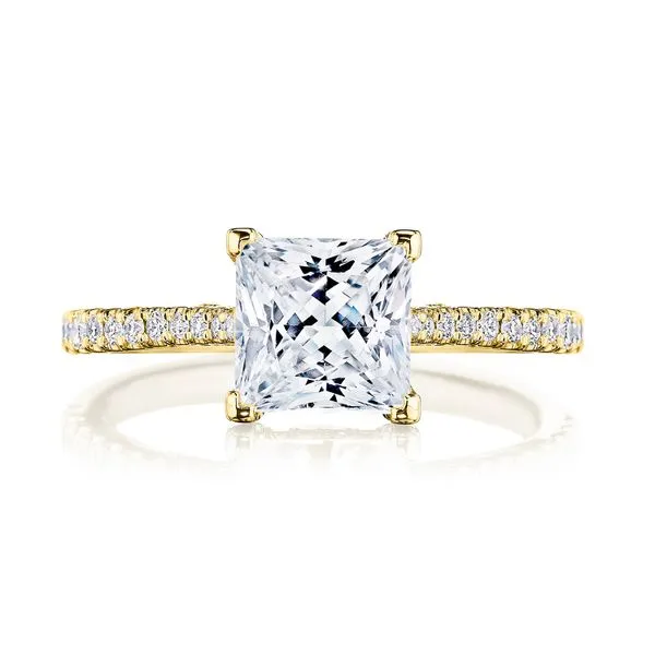 Princess Solitaire Engagement Ring Aires Jewelers Morris Plains, NJ
