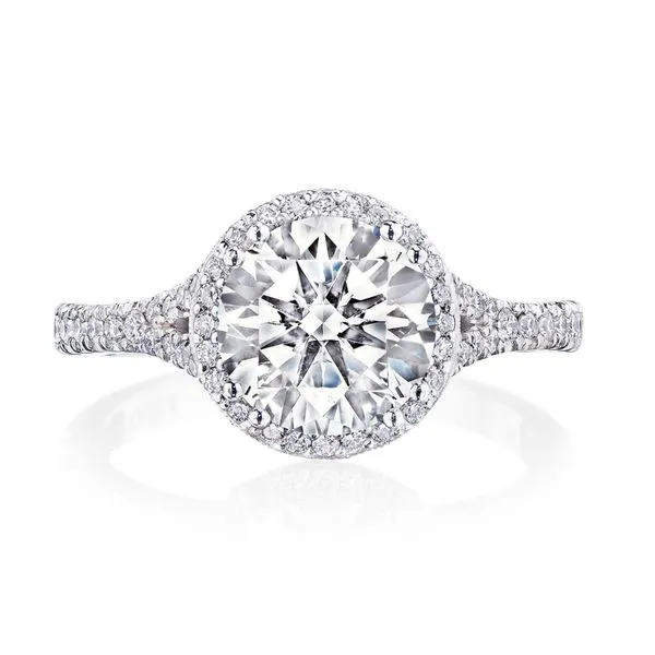 Round Bloom Engagement Ring Aires Jewelers Morris Plains, NJ