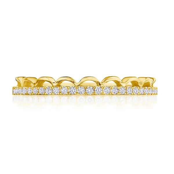 Crescent Crown Ring with Diamond Aires Jewelers Morris Plains, NJ