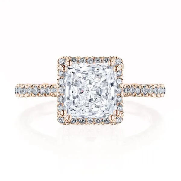 Princess Bloom Engagement Ring Aires Jewelers Morris Plains, NJ