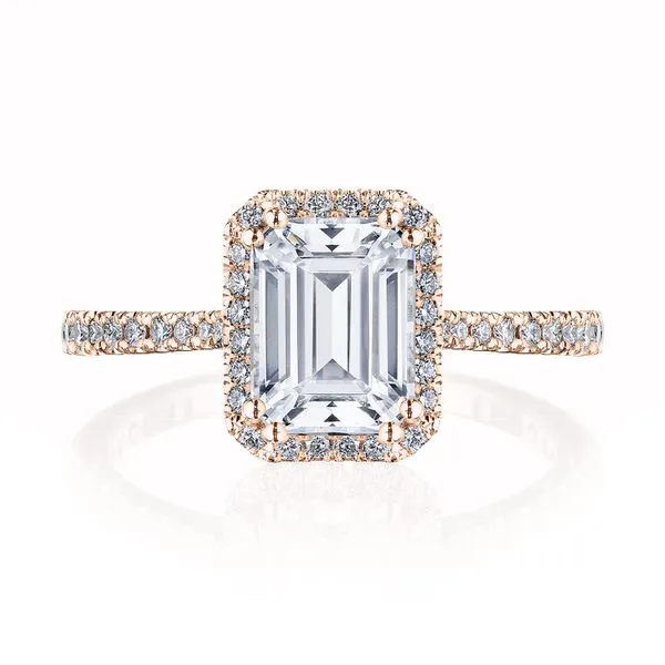 Emerald Bloom Engagement Ring Aires Jewelers Morris Plains, NJ