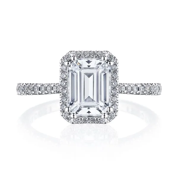 Emerald Bloom Engagement Ring Aires Jewelers Morris Plains, NJ