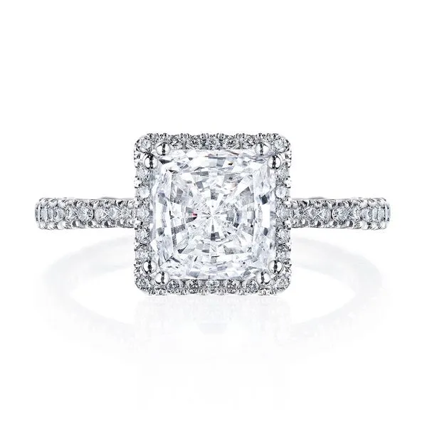 Princess Bloom Engagement Ring Aires Jewelers Morris Plains, NJ