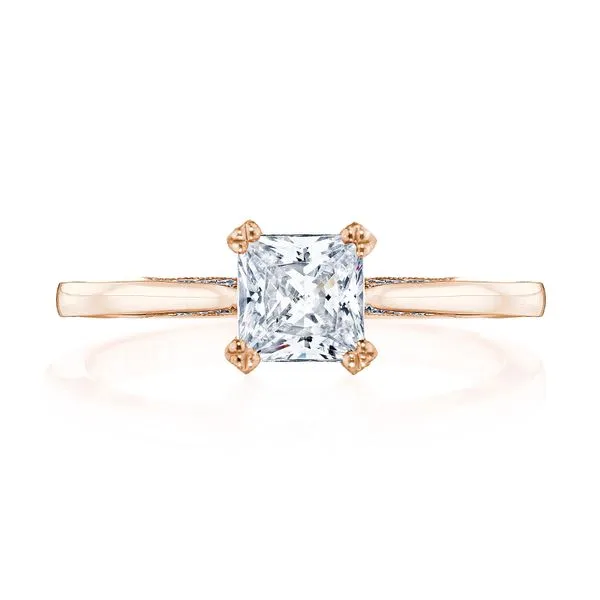 Princess Solitaire Engagement Ring Aires Jewelers Morris Plains, NJ