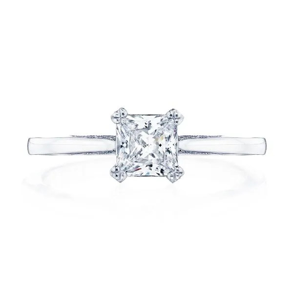Princess Solitaire Engagement Ring Aires Jewelers Morris Plains, NJ