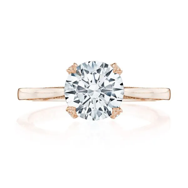 Round Solitaire Engagement Ring Aires Jewelers Morris Plains, NJ