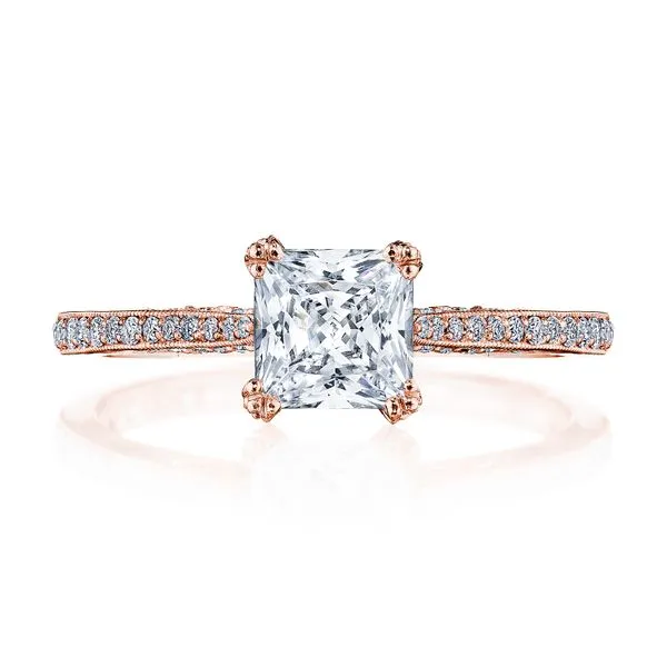 Princess Solitaire Engagement Ring Aires Jewelers Morris Plains, NJ