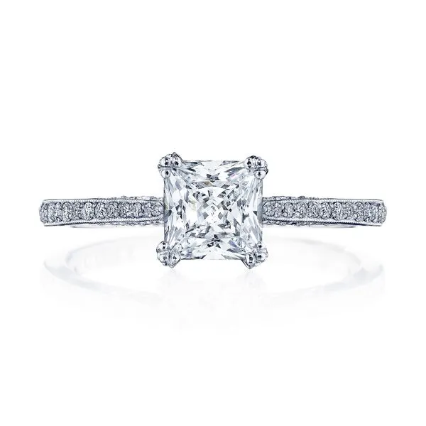 Princess Solitaire Engagement Ring Aires Jewelers Morris Plains, NJ