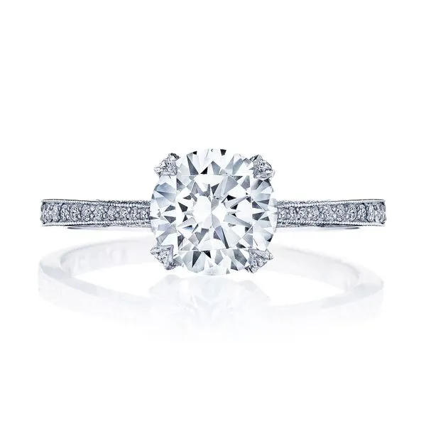 Round Solitaire Engagement Ring Aires Jewelers Morris Plains, NJ
