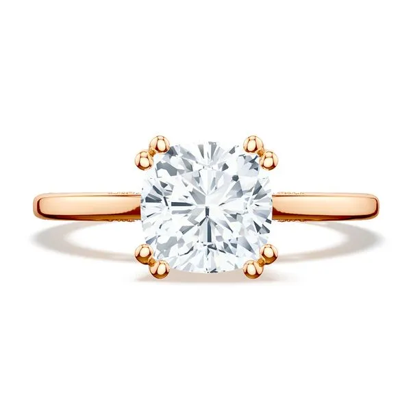 Cushion Solitaire Engagement Ring Aires Jewelers Morris Plains, NJ