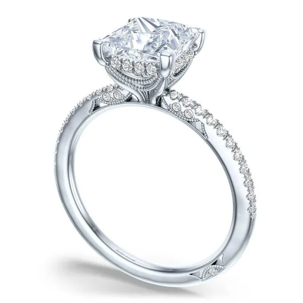 Princess Solitaire Engagement Ring Aires Jewelers Morris Plains, NJ