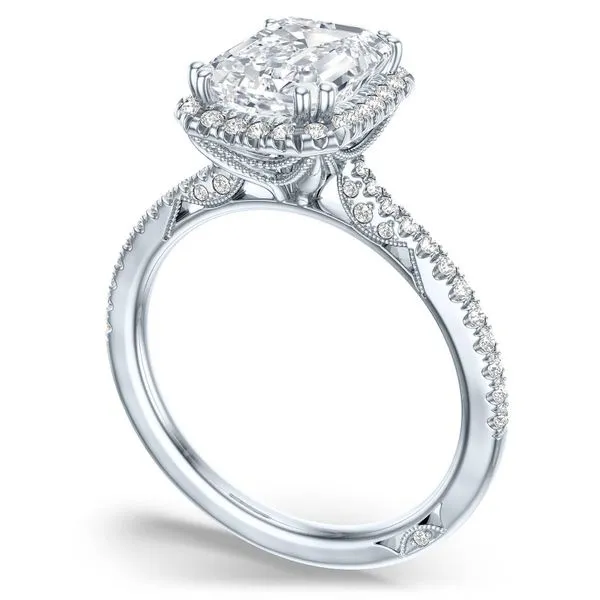 Emerald Bloom Engagement Ring Aires Jewelers Morris Plains, NJ