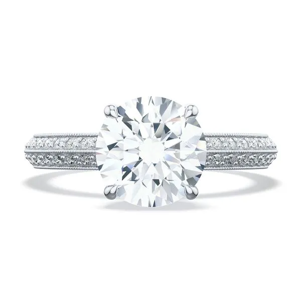 Round Solitaire Engagement Ring Aires Jewelers Morris Plains, NJ