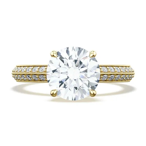 Round Solitaire Engagement Ring Aires Jewelers Morris Plains, NJ