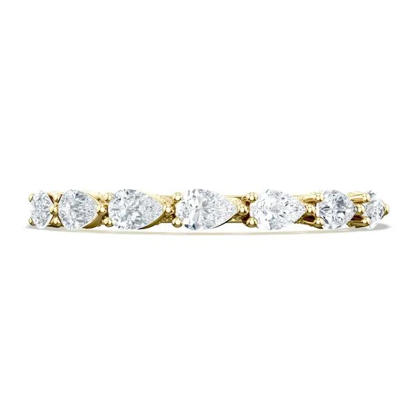 Pear Foundation Wedding Band Aires Jewelers Morris Plains, NJ