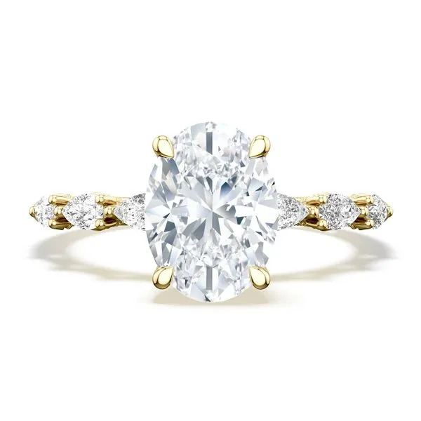 Oval Solitaire Engagement Ring Aires Jewelers Morris Plains, NJ