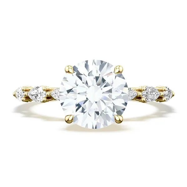 Round Solitaire Engagement Ring Aires Jewelers Morris Plains, NJ