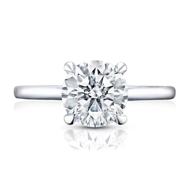 Round Solitaire Engagement Ring Aires Jewelers Morris Plains, NJ