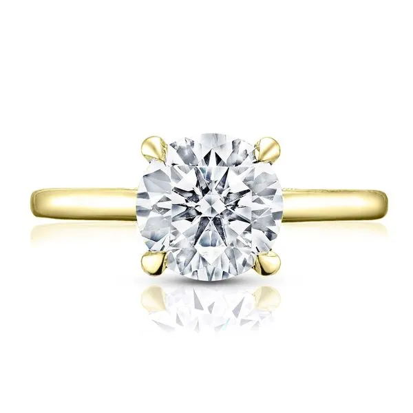 Round Solitaire Engagement Ring Aires Jewelers Morris Plains, NJ