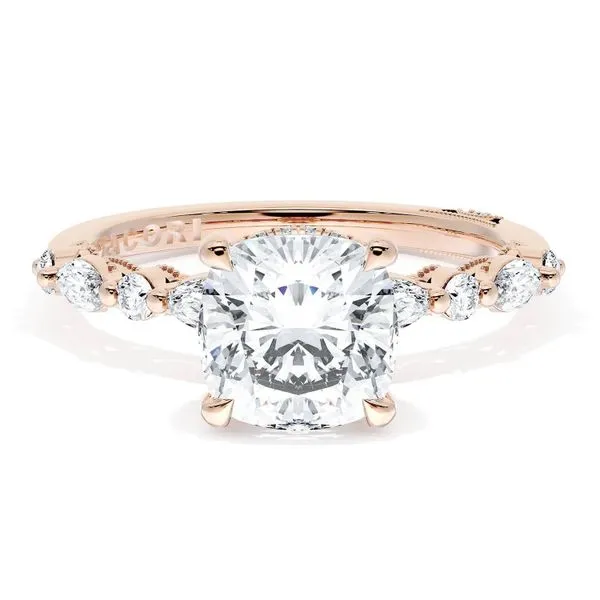 Cushion Solitaire Engagement Ring Aires Jewelers Morris Plains, NJ