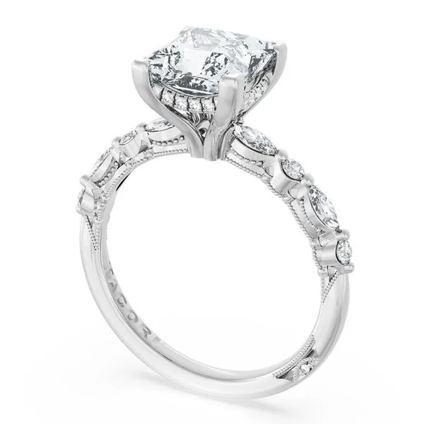 Princess Solitaire Engagement Ring Aires Jewelers Morris Plains, NJ