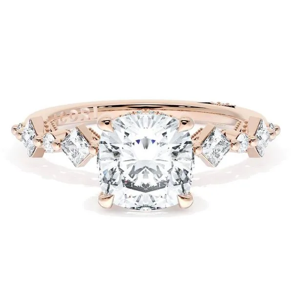 Cushion Solitaire Engagement Ring Aires Jewelers Morris Plains, NJ