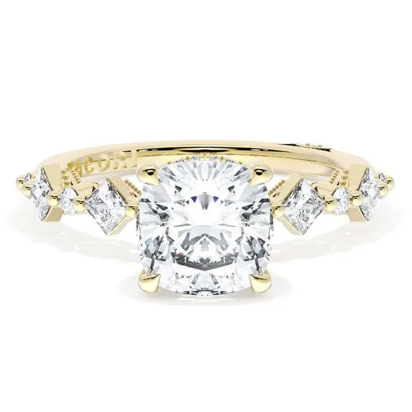 Cushion Solitaire Engagement Ring Aires Jewelers Morris Plains, NJ