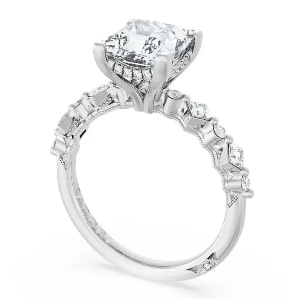 Princess Solitaire Engagement Ring Aires Jewelers Morris Plains, NJ