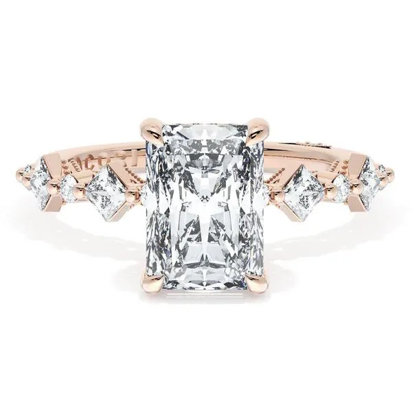 Radiant Solitaire Engagement Ring Aires Jewelers Morris Plains, NJ
