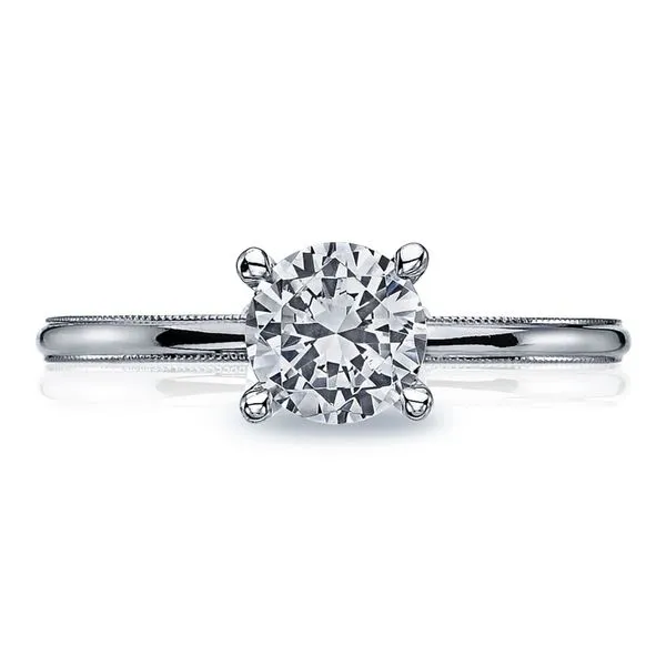 Round Solitaire Engagement Ring Aires Jewelers Morris Plains, NJ