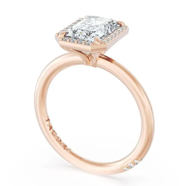 Emerald Bloom Engagement Ring Aires Jewelers Morris Plains, NJ