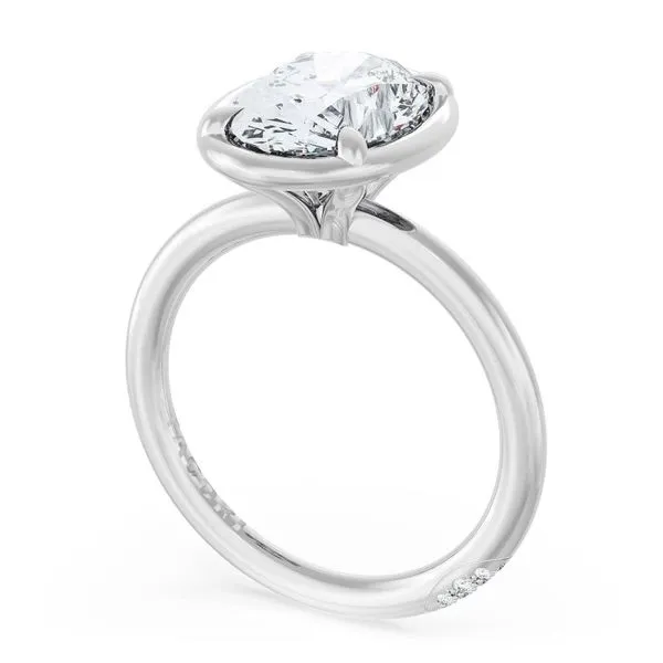 Oval Solitaire Engagement Ring Aires Jewelers Morris Plains, NJ