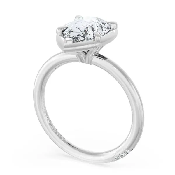 Pear Solitaire Engagement Ring Aires Jewelers Morris Plains, NJ