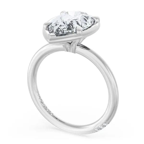 Pear Solitaire Engagement Ring Aires Jewelers Morris Plains, NJ