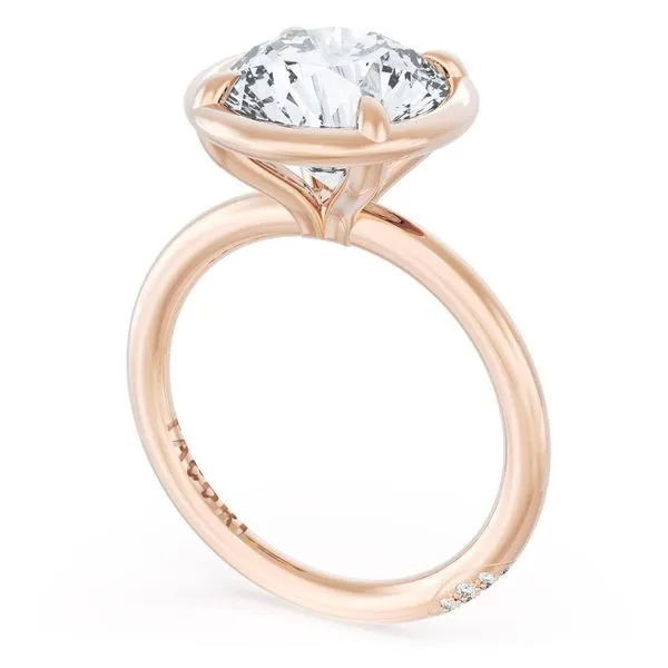 Round Solitaire Engagement Ring Aires Jewelers Morris Plains, NJ