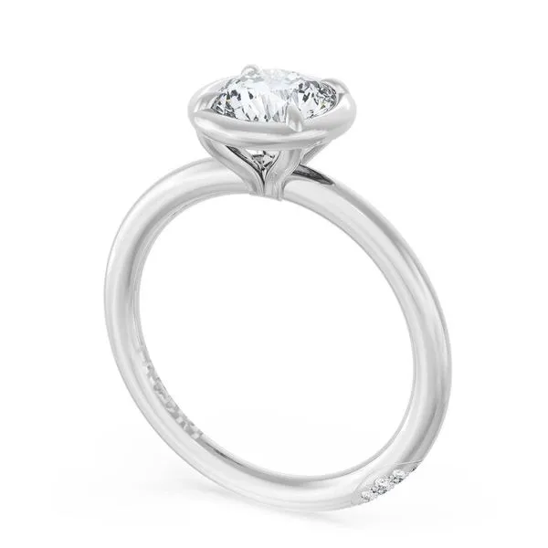 Round Solitaire Engagement Ring Aires Jewelers Morris Plains, NJ