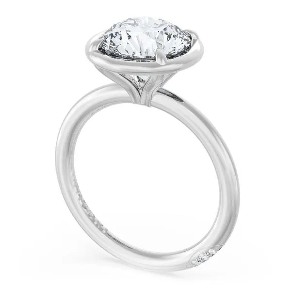 Round Solitaire Engagement Ring Aires Jewelers Morris Plains, NJ