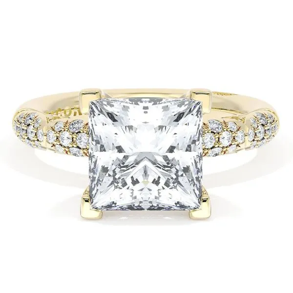 Princess Bloom Engagement Ring Aires Jewelers Morris Plains, NJ