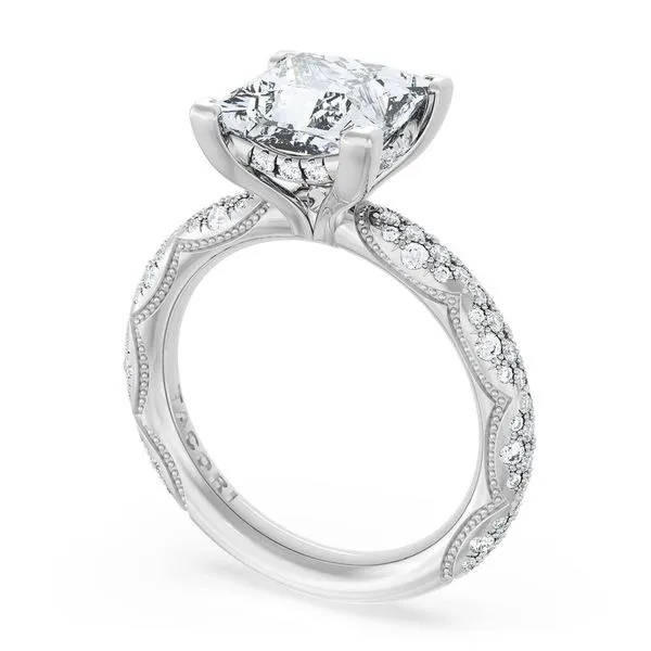 Princess Bloom Engagement Ring Aires Jewelers Morris Plains, NJ