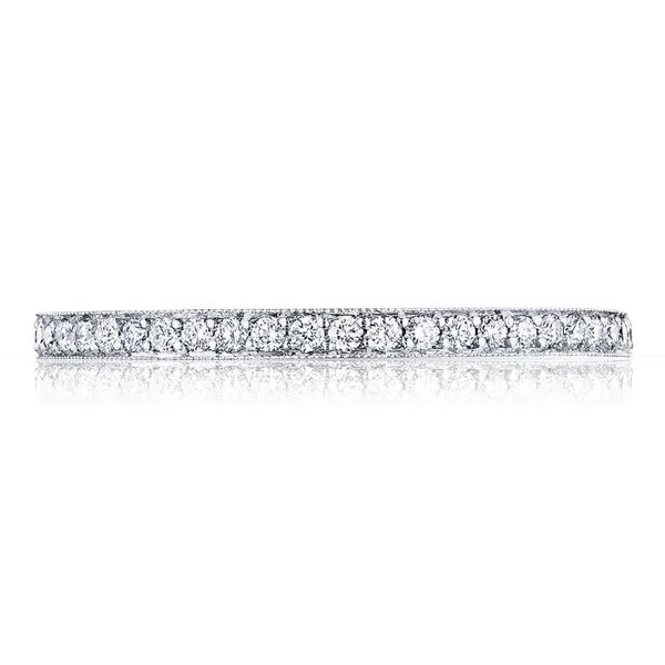 Pavé Diamond Wedding Band - 1.5mm Aires Jewelers Morris Plains, NJ
