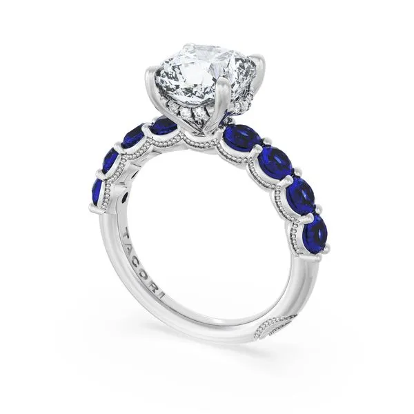 Cushion Solitaire Engagement Ring Aires Jewelers Morris Plains, NJ