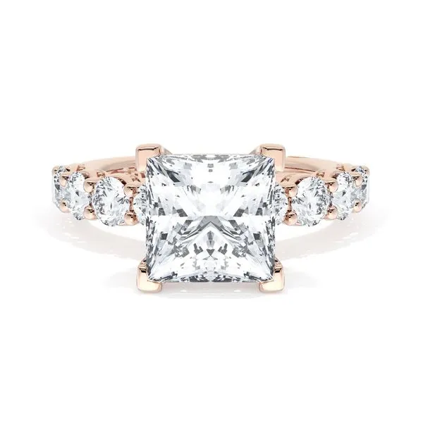 Princess Solitaire Engagement Ring Aires Jewelers Morris Plains, NJ