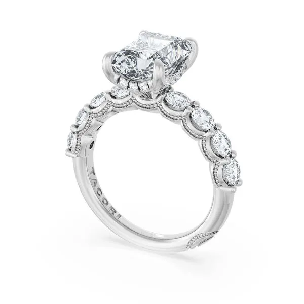 Radiant Solitaire Engagement Ring Aires Jewelers Morris Plains, NJ