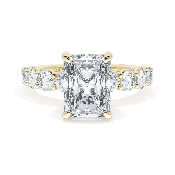 Radiant Solitaire Engagement Ring Aires Jewelers Morris Plains, NJ