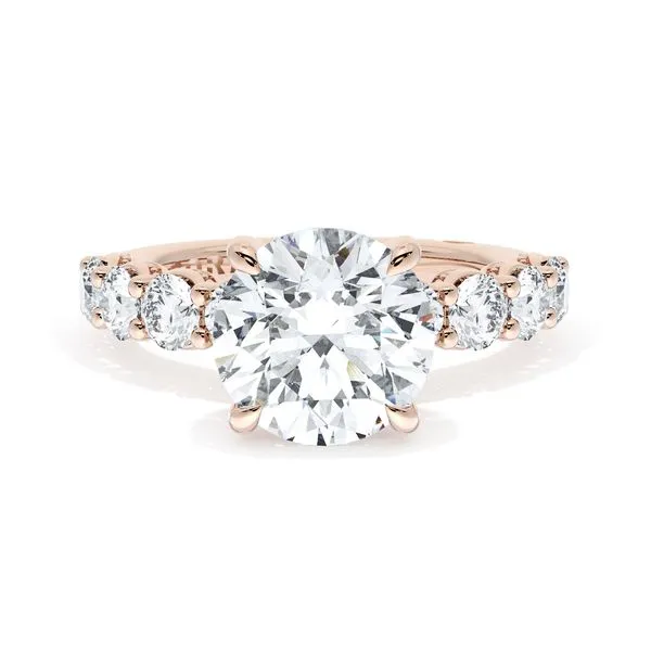 Round Solitaire Engagement Ring Aires Jewelers Morris Plains, NJ